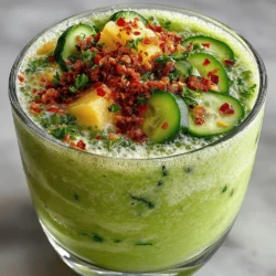 Crisp & Spicy Refreshment Smoothie: Recipe Details