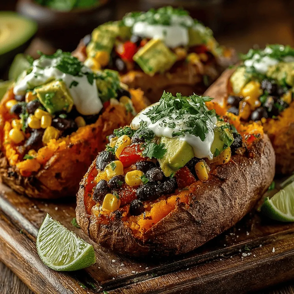 Sweet potatoes are not just a staple in many households; they are a canvas for a world of flavors, especially when inspired by the vibrant tastes of the Southwest. The Southwest Stuffed Sweet Potatoes recipe offers a delightful blend of health benefits, rich textures, and bold flavors. This dish is not just visually appealing with its array of colors, but it is also a powerhouse of nutrition, making it a perfect choice for anyone looking to maintain a balanced diet. The combination of sweet potatoes with zesty Southwestern ingredients results in a meal that is satisfying, wholesome, and versatile enough to cater to various dietary preferences, including vegetarian and gluten-free diets.
