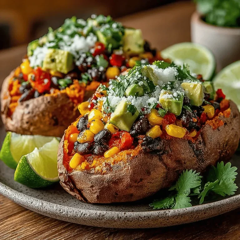 Sweet potatoes are not just a staple in many households; they are a canvas for a world of flavors, especially when inspired by the vibrant tastes of the Southwest. The Southwest Stuffed Sweet Potatoes recipe offers a delightful blend of health benefits, rich textures, and bold flavors. This dish is not just visually appealing with its array of colors, but it is also a powerhouse of nutrition, making it a perfect choice for anyone looking to maintain a balanced diet. The combination of sweet potatoes with zesty Southwestern ingredients results in a meal that is satisfying, wholesome, and versatile enough to cater to various dietary preferences, including vegetarian and gluten-free diets.