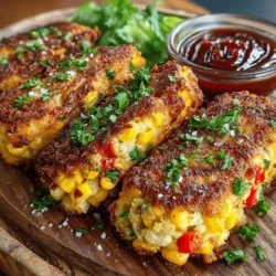 Sweet corn and chili fritters are a delightful culinary creation that perfectly balances a crunchy exterior with a tender, flavorful interior. These fritters are an ideal snack for any occasion, whether you're hosting a casual get-together, preparing an appetizer for a party, or simply craving a tasty bite to enjoy at home. The combination of sweet corn and spicy chili creates a harmonious blend of flavors that will appeal to a wide range of palates.