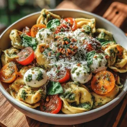 Pasta salads are a wonderful addition to any meal, offering a delightful blend of flavors and textures that can easily be customized to suit individual tastes. One such vibrant and delicious option is the Pesto Tortellini Pasta Salad. This dish not only showcases the rich, aromatic essence of pesto but also combines the creamy goodness of cheese tortellini, fresh vegetables, and a tangy dressing. Perfect for summer gatherings, potlucks, or as a quick weeknight dinner, this recipe is sure to become a staple in your culinary repertoire. In this article, we will explore the ingredients, preparation methods, and tips for creating the perfect Pesto Tortellini Pasta Salad.