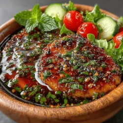 Zesty Herb-Infused Fresh Balsamic Vinaigrette