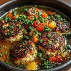 Warm & Cozy Fall Crockpot Turkey Meatball Soup