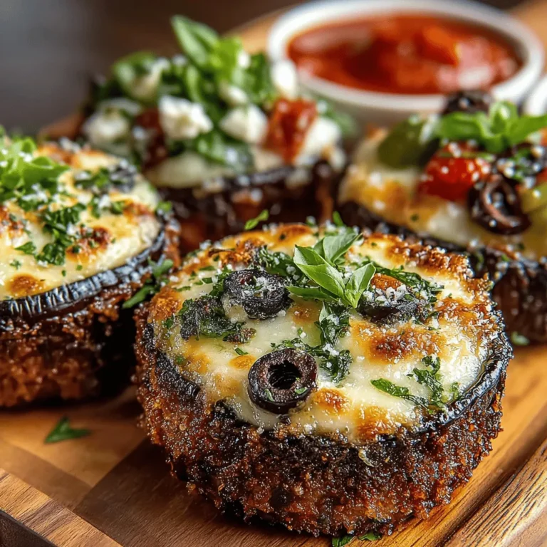 After assembling your Mini Cheesy Eggplant Pizza Pockets, it's time to bring them to life in the oven. The baking process is crucial for achieving that perfect combination of golden, crispy edges and melty, bubbly cheese. Preheat your oven to 375°F (190°C).