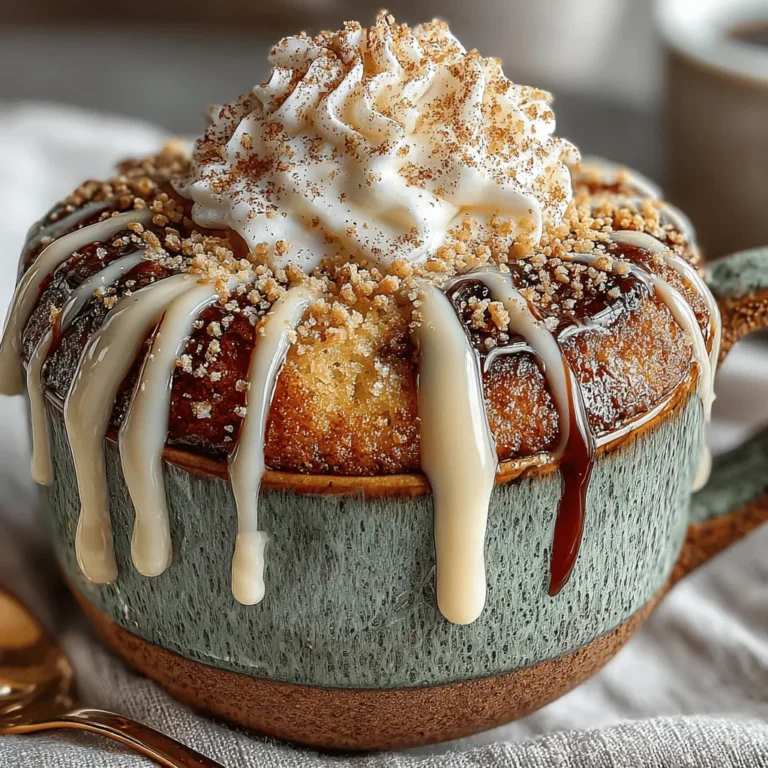 In the world of quick and delightful desserts, few treats can match the charm of a mug cake. Among these, the Cozy Pumpkin Cinnamon Roll Mug Cake stands out as a perfect indulgence for autumn and beyond. This simple yet indulgent recipe brings together the warm, inviting flavors of pumpkin and cinnamon, creating a dessert that is as comforting as it is delicious. Whether you’re craving a sweet snack for yourself or looking to impress guests with a cozy treat, this mug cake delivers a delightful experience, both in flavor and aroma.