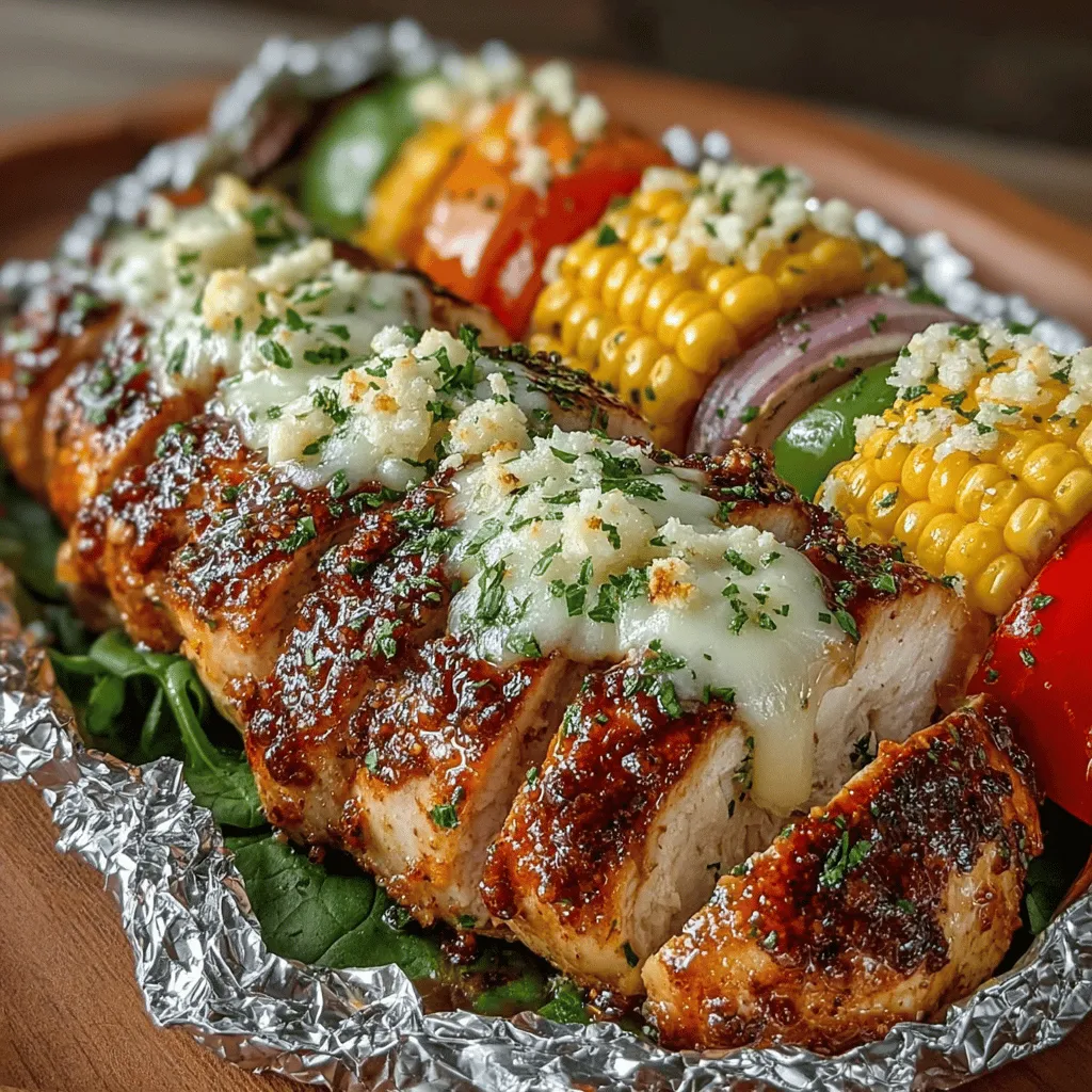 In the world of quick and delicious meals, BBQ Ranch Chicken Foil Packs stand out as a top choice for both busy families and grilling enthusiasts. This recipe combines tender chicken, vibrant vegetables, and mouthwatering barbecue ranch flavors—all neatly packed in aluminum foil. What makes these foil packs especially appealing is their versatility; they can be customized to suit different tastes and dietary preferences, making them a go-to option for any occasion. Whether you’re enjoying a summer cookout or looking for a simple weeknight dinner solution, BBQ Ranch Chicken Foil Packs deliver both flavor and convenience.