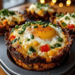 Sweet Potato Baked Egg Cups: A Nutrient-Packed Delight