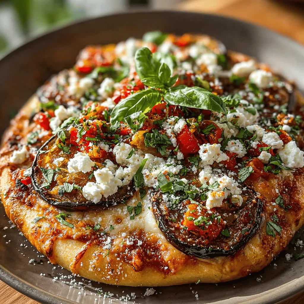 In the realm of pizza, creativity knows no bounds. As culinary enthusiasts continually push the limits of traditional recipes, this Smoky Eggplant & Hatch Chili Pizza stands out as a delightful fusion of flavors that takes your taste buds on a savory journey. The rich, smoky essence of roasted eggplant pairs perfectly with the vibrant heat of Hatch green chiles, making this pizza not only a feast for the palate but also a celebration of fresh, wholesome ingredients.