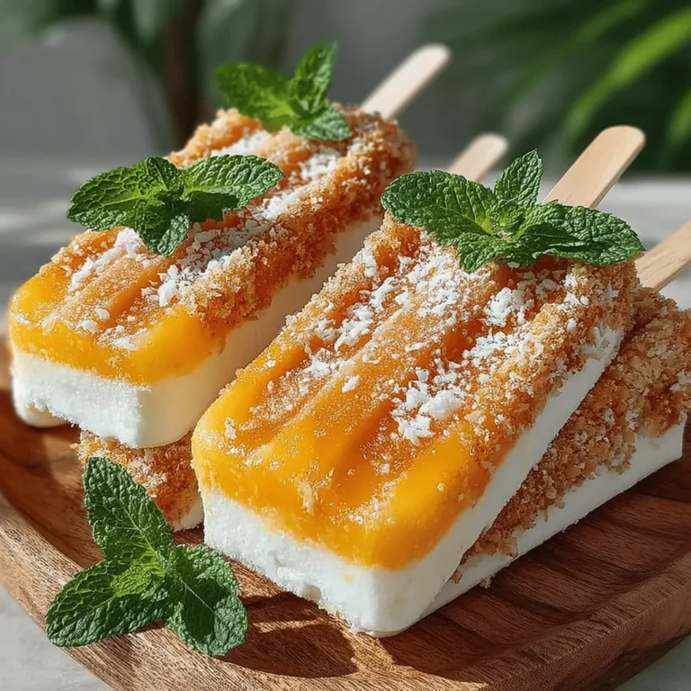 As the temperatures rise and summer approaches, the craving for refreshing treats becomes almost universal. One delightful way to cool down while satisfying your sweet tooth is with Tropical Bliss Frozen Coconut Mango Yogurt Sticks. These delicious frozen treats not only offer a burst of tropical flavor but are also a healthier indulgence for the warmer months. Made with ripe mangoes and creamy coconut yogurt, these yogurt sticks are a guilt-free option that the whole family can enjoy.