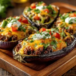 Stuffed vegetables have long been a beloved component of cuisines around the globe, celebrated for their versatility and ability to deliver a hearty, satisfying meal. From bell peppers to zucchini, the concept of filling a vegetable with a savory mixture allows for endless creativity in the kitchen. Among these delightful dishes, Spicy Hatch Beef Stuffed Eggplant stands out with its robust flavor profile and nutrient-rich ingredients.