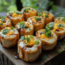 In the realm of culinary delights, rollups have emerged as a versatile and popular choice that can cater to a variety of tastes and occasions. From casual snacks to elegant appetizers, rollups offer a convenient and delicious way to enjoy a myriad of flavors wrapped in a neat package. Among the plethora of rollup recipes, the Mini BBQ Chicken Cheddar Rollups stand out as an easy, crowd-pleasing option that is perfect for gatherings, parties, or family dinners. These bite-sized treats marry the rich taste of tender chicken with smoky BBQ sauce and creamy cheese, creating a harmonious balance of flavors and textures that is sure to impress.
