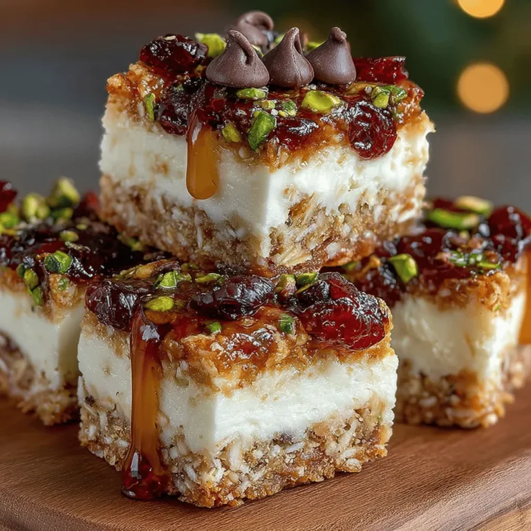 In the realm of healthy snacking, few treats can rival the allure of Pistachio Dream Bars. These bars not only tantalize the taste buds but also combine a perfect blend of nutrition and flavor, making them an ideal choice for any time of the day. Imagine a snack that’s as satisfying as it is wholesome, featuring key ingredients like Greek yogurt, crunchy pistachios, and sweet, chewy dried fruits. Whether you’re searching for a quick breakfast option, a post-workout refuel, or a guilt-free treat to curb your cravings, Pistachio Dream Bars rise to the occasion effortlessly.