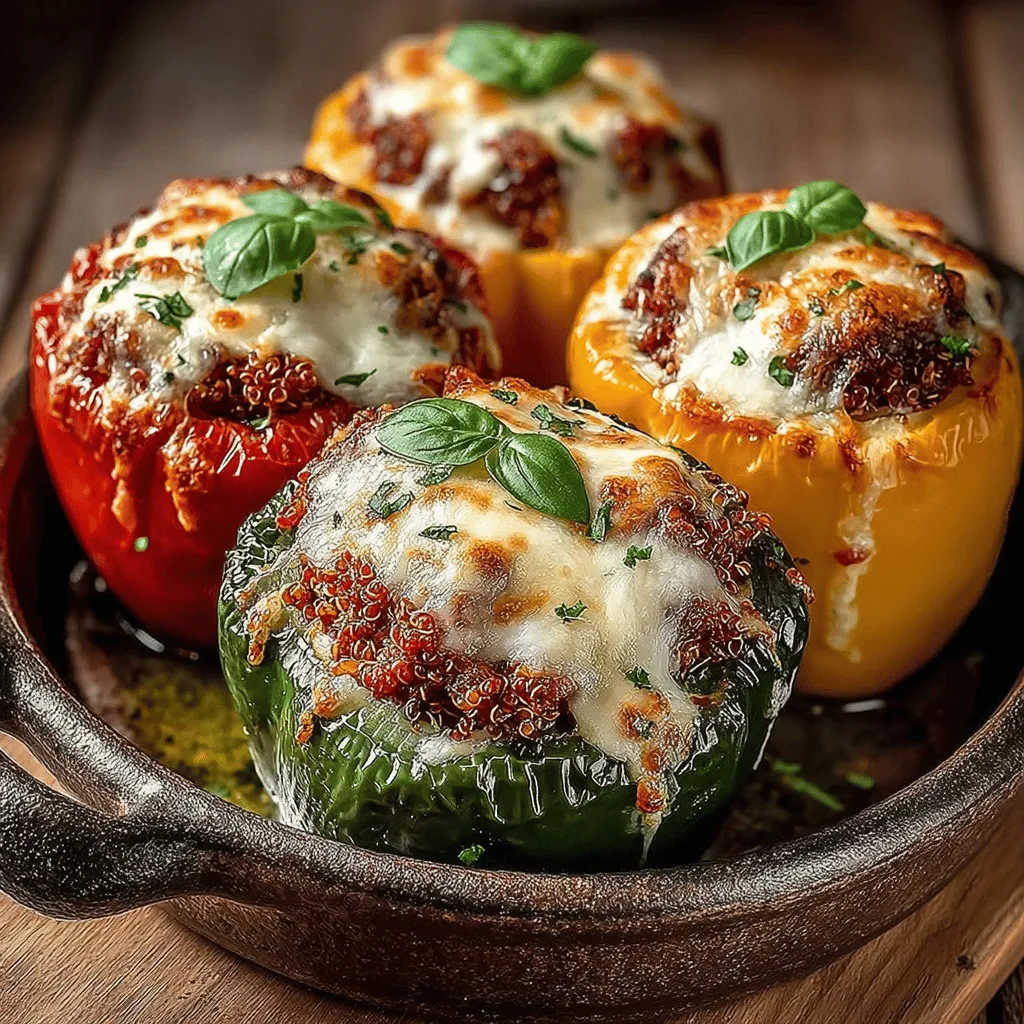 Stuffed peppers have long been celebrated for their versatility and appeal, offering a delightful way to combine a variety of flavors and textures in one colorful package. These vibrant vegetables serve as the perfect edible bowls, ready to be filled with an array of delicious and nutritious ingredients. The concept of stuffed peppers transcends borders, with countless variations found in cuisines around the world. Today, we’re taking this classic dish and giving it a unique twist by infusing it with the rich, beloved flavors of Neapolitan cuisine, all while ensuring it remains a healthy option that caters to various dietary preferences, including vegetarian options.