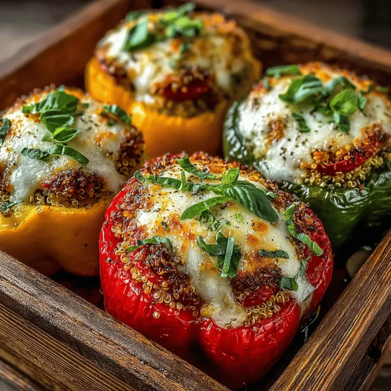 Stuffed peppers have long been celebrated for their versatility and appeal, offering a delightful way to combine a variety of flavors and textures in one colorful package. These vibrant vegetables serve as the perfect edible bowls, ready to be filled with an array of delicious and nutritious ingredients. The concept of stuffed peppers transcends borders, with countless variations found in cuisines around the world. Today, we’re taking this classic dish and giving it a unique twist by infusing it with the rich, beloved flavors of Neapolitan cuisine, all while ensuring it remains a healthy option that caters to various dietary preferences, including vegetarian options.