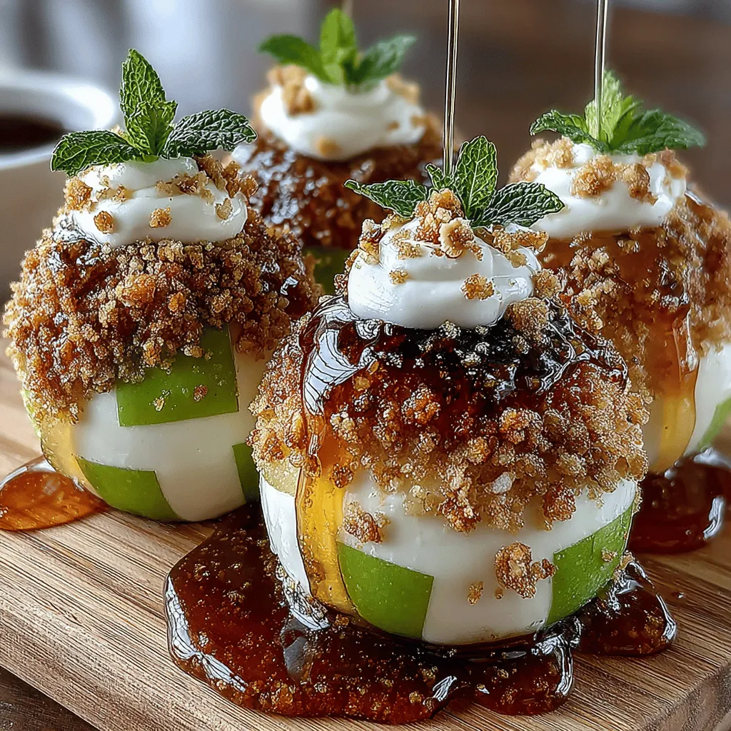 When it comes to creating the perfect topping for your Frozen Yogurt Apple Crumble Bombs, the importance of mixing the granola, chopped walnuts, melted coconut oil, and a pinch of salt cannot be overstated. This mixture is not only a melody of flavors but also a crucial element for achieving the ideal texture in your dessert.