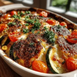 Cheesy Fresh Summer Casserole Recipe
