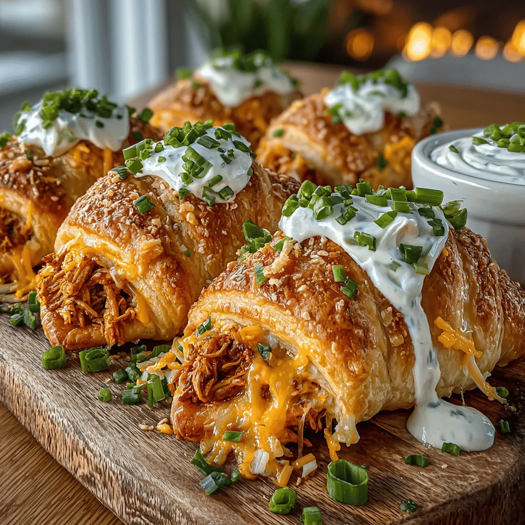 The joy of bite-sized snacks that pack a punch is unmatched, and Mini Buffalo Chicken Crescent Wraps are the perfect example of such culinary delights. Ideal for parties, game days, or casual family dinners, these wraps combine the spicy kick of buffalo sauce with the creamy richness of ranch dressing, all enveloped in flaky crescent roll dough. This recipe is not only easy to prepare but also offers a delightful explosion of flavors that will keep your guests coming back for more. In this article, we will guide you through the recipe, highlight the key ingredients, explore variations, and discuss the appeal of these savory bites.