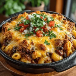 Turkey Pasta Chili Bake