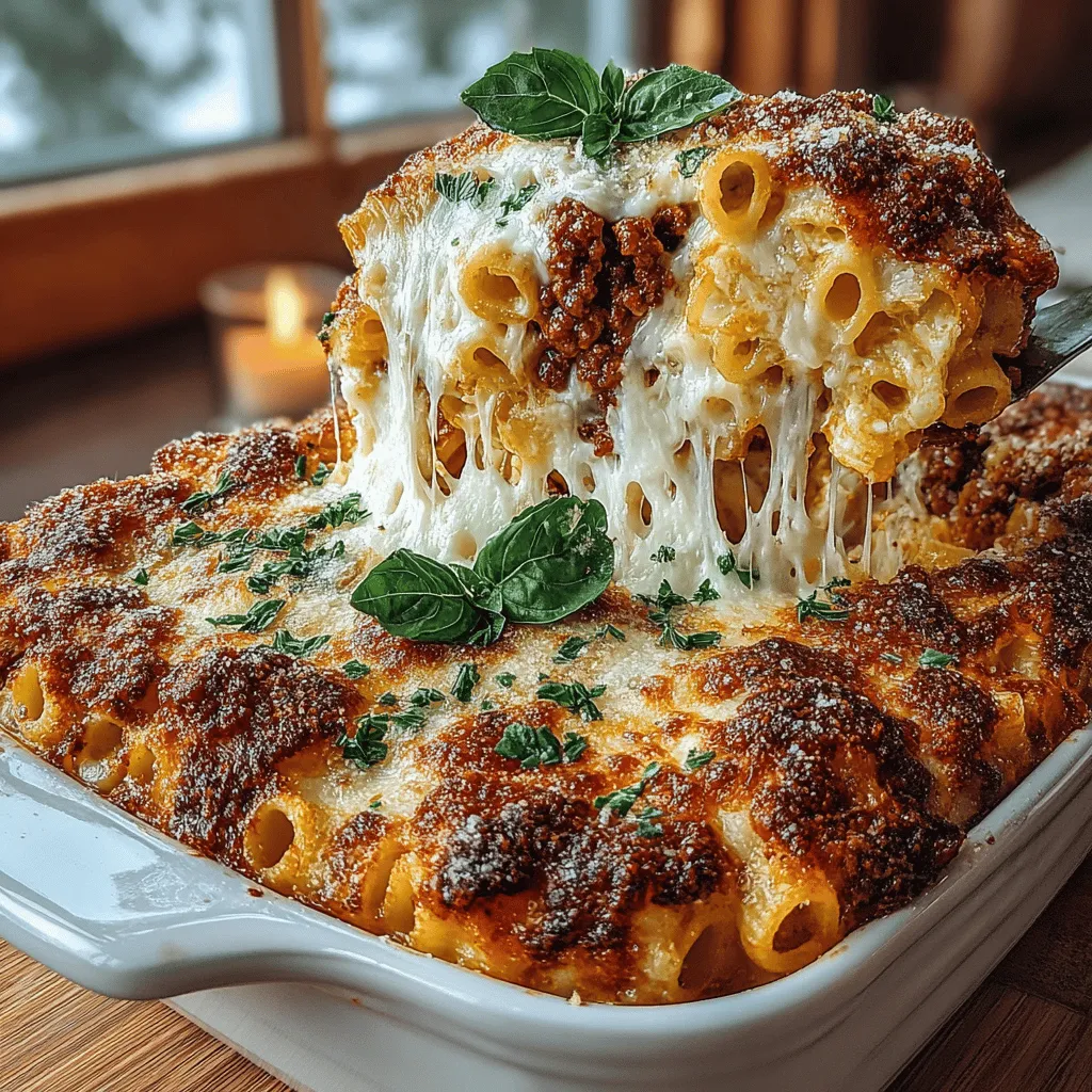 When it comes to comfort food, few dishes can rival the heartwarming embrace of a cheesy baked pasta. The aroma wafting from a bubbling casserole filled with rich sauce, tender noodles, and a blanket of melted cheese evokes a sense of nostalgia, often reminding us of family gatherings and cherished moments around the dinner table. One such dish that epitomizes this comforting experience is Cheesy Baked Rigatoni Delight. This dish not only satiates hunger but also fills the heart with warmth, making it a perfect centerpiece for family meals or cozy gatherings with friends.
