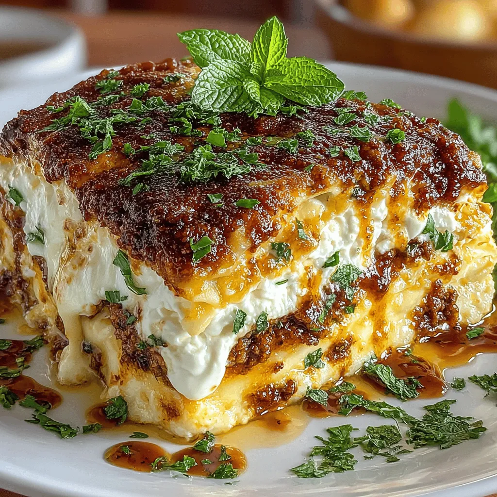 Lasagna, a classic dish that has graced dinner tables for generations, continues to be a beloved favorite for its hearty ingredients and comforting flavors. The Cheesy Delight Lasagna takes this traditional recipe to the next level, offering a delightful blend of creamy ricotta, gooey mozzarella, and rich marinara sauce. This dish not only satisfies hunger but also warms the heart, making it an ideal centerpiece for family gatherings and special occasions.