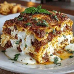Cheesy Delight Lasagna: The Ultimate Comfort Food Recipe