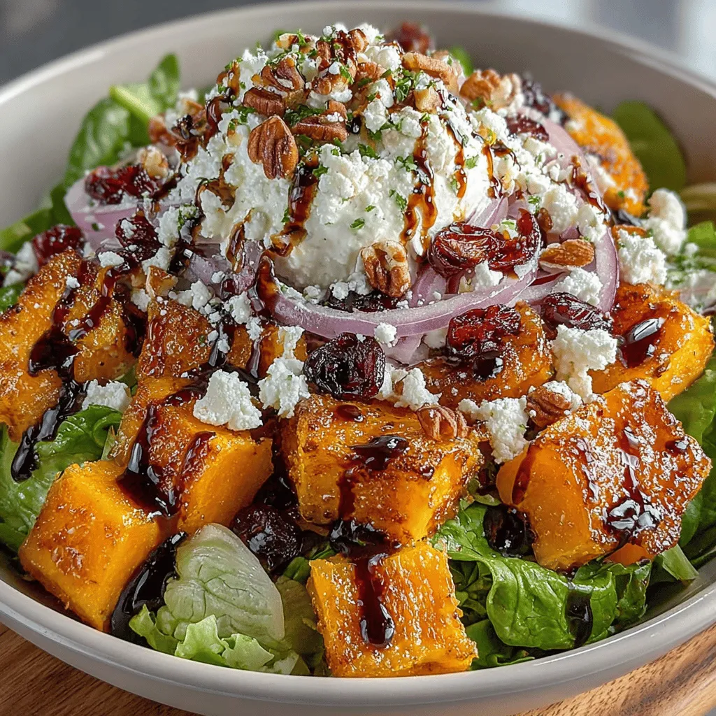 The primary star of this salad, butternut squash, is a staple of fall cooking. Its sweet, nutty flavor pairs beautifully with other seasonal ingredients, including leafy greens, nuts, and dried fruits. The use of maple syrup adds a natural sweetness that enhances the flavors of the roasted vegetables while providing an array of health benefits. This dish is not just about taste; it’s a celebration of seasonal eating, which is known to be both environmentally friendly and beneficial for personal health. Seasonal ingredients are often more nutritious and flavorful, offering a connection to the local landscape and the changing seasons.