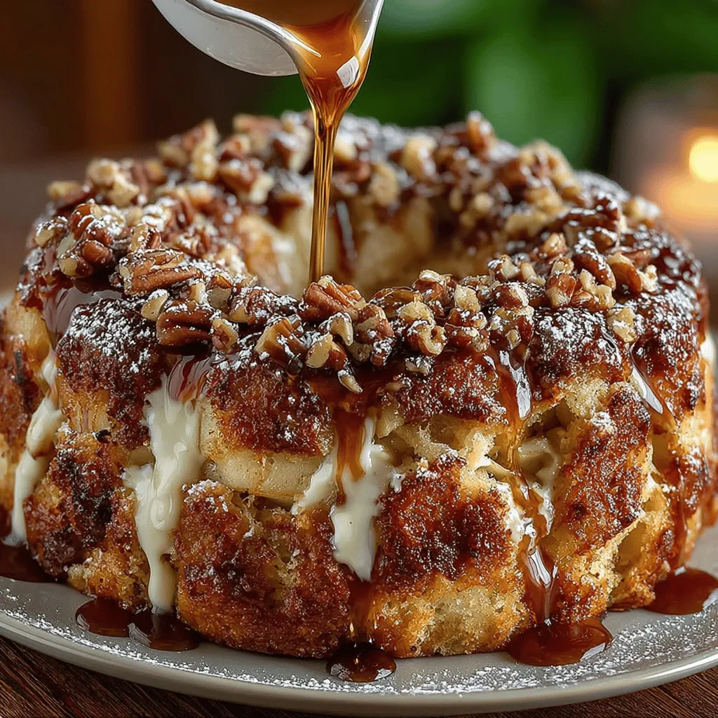 Welcome to the delectable world of Apple Cinnamon Pull-Apart Monkey Bread, a comforting treat that tantalizes the senses with its inviting aroma and mouthwatering flavors. This delightful dish combines the warmth of cinnamon with the sweetness of fresh apples, creating a dessert that is not only delicious but also perfect for sharing. Whether you’re hosting a family gathering, enjoying a leisurely brunch, or looking for a cozy evening treat, this monkey bread is sure to make an impression and become a beloved favorite in your household.