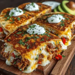 Crispy Chicken Fajita Quesadillas: The Ultimate Guide to Flavorful Perfection