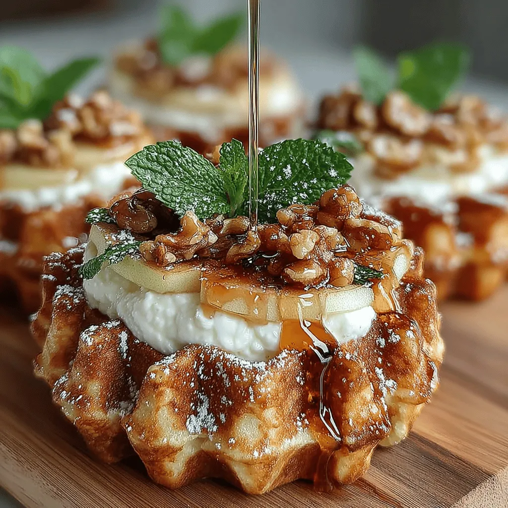 When preparing Mini Apple Waffle Breakfast Pizzas, cooking in batches is a strategic approach that not only saves time but also enhances the overall breakfast experience. By making a larger quantity of mini waffles, you ensure that everyone at the table can enjoy a warm, freshly made dish without the stress of cooking each waffle individually.