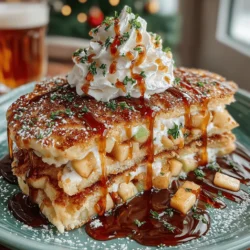 Apple Cinnamon Pancake Sandwiches