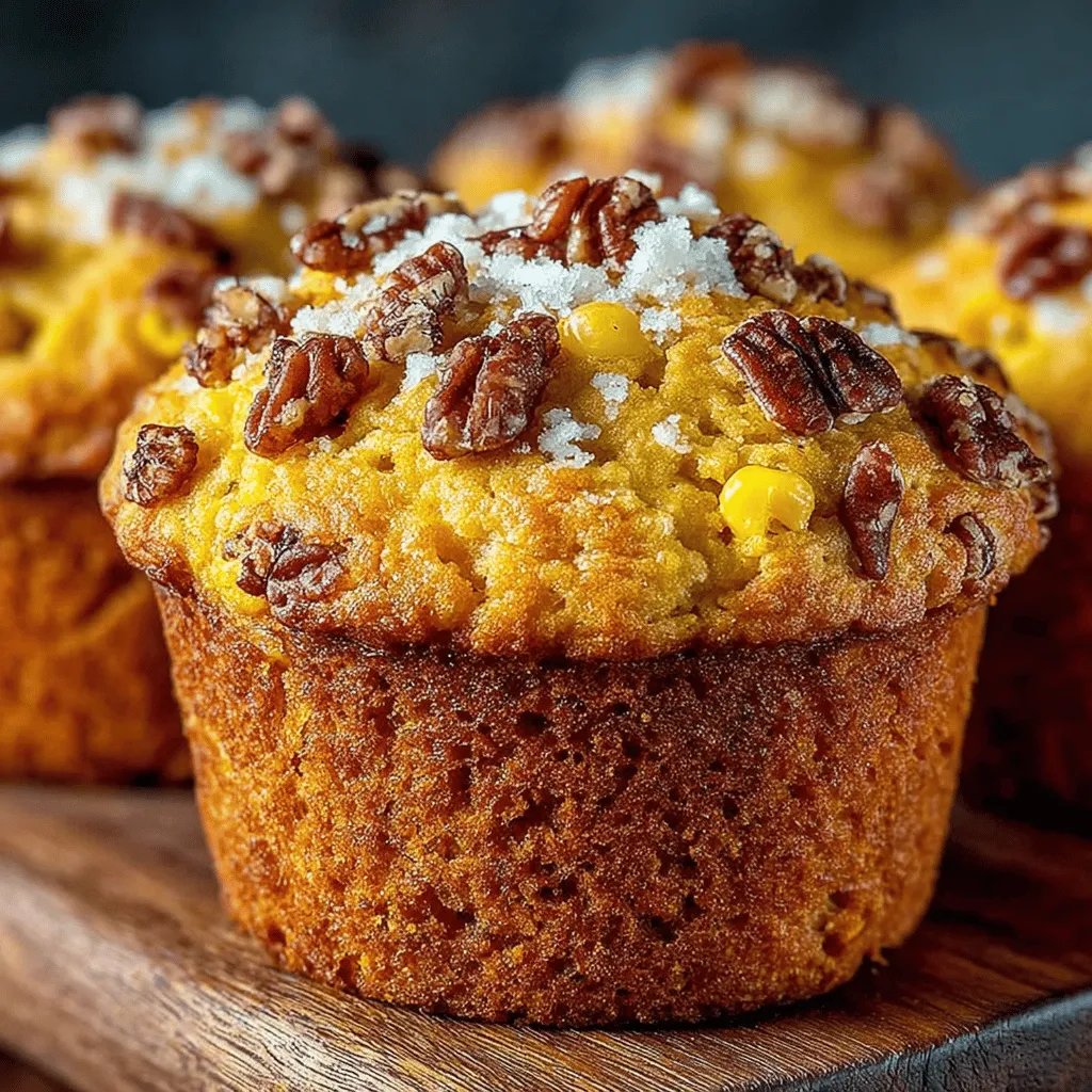 As the leaves begin to change and the air turns crisp, many home bakers start to gravitate towards comforting pumpkin-flavored treats. Among these, pumpkin cornbread muffins stand out as a delightful fusion of flavors and textures that capture the essence of autumn. These muffins are not just a seasonal indulgence; they bring together the natural sweetness of pumpkin, the crunch of corn, and the rich nuttiness of pecans, making them a perfect accompaniment to soups, stews, or simply enjoyed on their own.