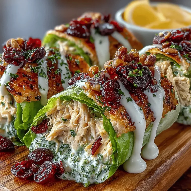 Preparing the Cranberry Walnut Chicken Salad Wraps is a straightforward process that requires minimal time and effort, making it ideal for busy weeknights or meal prep. Follow these detailed steps to create your chicken salad and assemble your wraps.