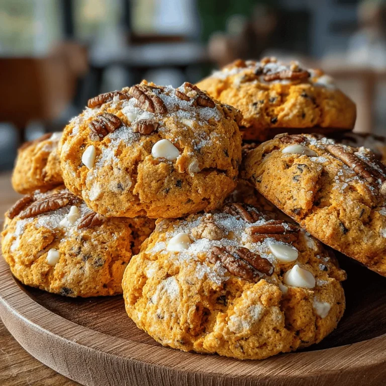 As the leaves turn vibrant shades of orange and gold, there's an innate joy that comes with the arrival of fall—a feeling that beckons us to the kitchen, where the warm, spiced scents of seasonal baking fill the air. One of the quintessential ingredients of autumn is pumpkin, and it makes its way into a multitude of recipes, captivating taste buds with its rich, earthy flavor and vibrant hue. Among the delightful options is a unique treat: Pumpkin White Chocolate Delights.