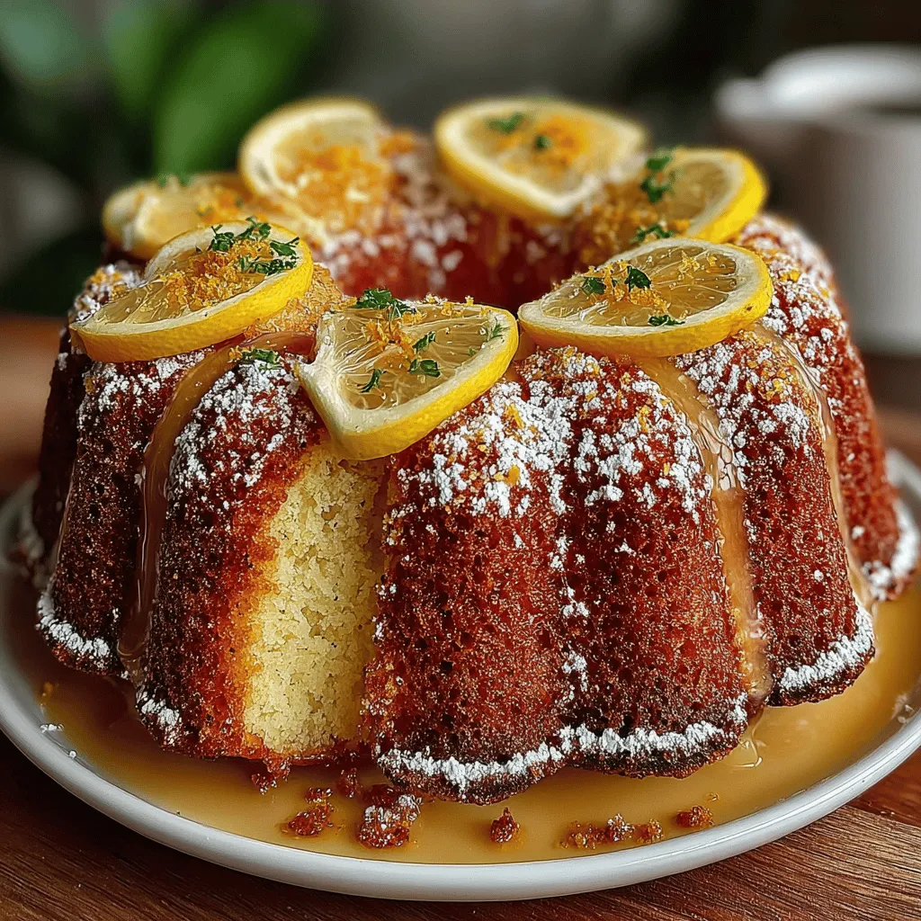 When it comes to desserts, lemon-flavored treats consistently rank among the most beloved. The bright, tangy essence of lemon not only invigorates the palate but also evokes feelings of warmth and sunshine, making lemon desserts a perennial favorite. From refreshing lemon bars to decadent lemon meringue pie, the versatility of lemon in the culinary world knows no bounds. One standout recipe that embodies this citrusy delight is the Zesty Lemon Poppy Seed Bundt Cake. This cake is a delightful combination of refreshing flavors and appealing textures, perfect for any occasion.