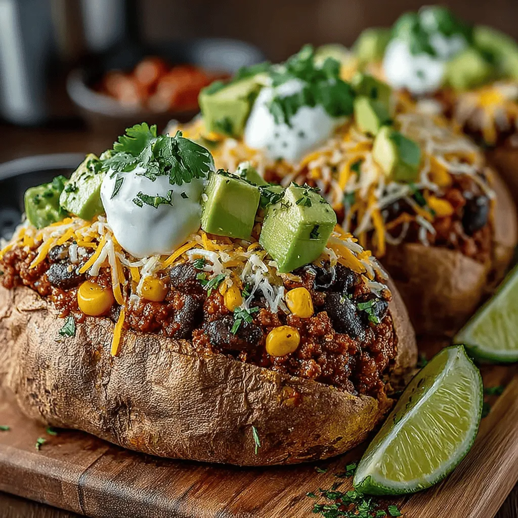In the world of culinary creativity, few dishes manage to blend nutrition and flavor as seamlessly as Taco-Stuffed Sweet Potatoes. This innovative recipe serves as a delightful twist on traditional tacos, offering a healthy alternative that’s sure to satisfy everyone at the dinner table. By combining the natural sweetness of baked sweet potatoes with savory taco fillings, this dish not only stands out for its taste but also for its nutritional benefits. As we delve into the ingredients, preparation, and health advantages of Taco-Stuffed Sweet Potatoes, you'll find that creating this dish is as rewarding as it is delicious.