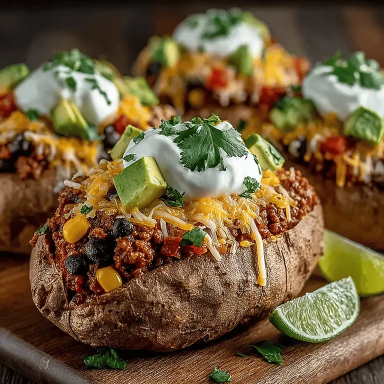 In the world of culinary creativity, few dishes manage to blend nutrition and flavor as seamlessly as Taco-Stuffed Sweet Potatoes. This innovative recipe serves as a delightful twist on traditional tacos, offering a healthy alternative that’s sure to satisfy everyone at the dinner table. By combining the natural sweetness of baked sweet potatoes with savory taco fillings, this dish not only stands out for its taste but also for its nutritional benefits. As we delve into the ingredients, preparation, and health advantages of Taco-Stuffed Sweet Potatoes, you'll find that creating this dish is as rewarding as it is delicious.