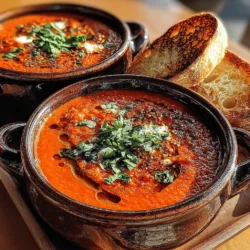 Heavenly Tomato Basil Bliss Soup