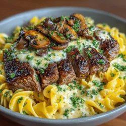 Savory Beef Stroganoff Delight: A Culinary Journey
