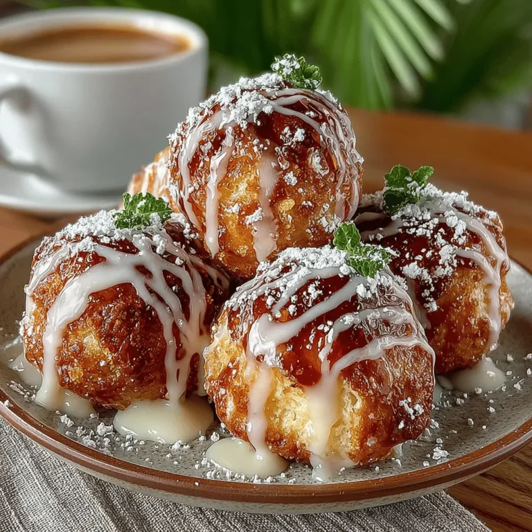 There's something undeniably enchanting about homemade treats that evokes childhood memories and warms the heart. Among these delightful creations, donut holes stand out as bite-sized morsels of joy, perfect for any occasion. Their fluffy texture and sweet, comforting flavors make them a favorite among both adults and children alike. The addition of a luscious maple glaze elevates these little bites to a new level, infusing them with a rich, earthy sweetness that pairs beautifully with the soft, pillowy dough.
