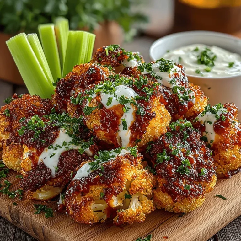 Cauliflower has rapidly ascended the ranks as one of the most versatile ingredients in modern cuisine. Its ability to absorb flavors and adapt to a wide variety of cooking methods has made it a favorite among both home cooks and professional chefs alike. With its mild taste and hearty texture, cauliflower is no longer just a side dish; it has become a star player in many plant-based recipes, including the increasingly popular Buffalo cauliflower bites. This dish serves as a healthier, plant-based alternative to traditional chicken wings, offering a spicy kick without the meat.