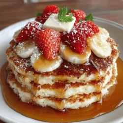 Pancakes have long held a cherished place in breakfast culture around the world. Their fluffy texture and warm, comforting nature make them a beloved choice for morning meals, family gatherings, and even lazy weekend brunches. While traditional pancakes are delightful, there’s something special about giving this classic dish a modern twist. Enter Fluffy Greek Yogurt Pancakes—an innovative recipe that incorporates Greek yogurt to elevate flavor, texture, and nutritional value.