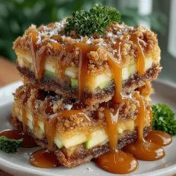 When it comes to desserts that evoke warmth and nostalgia, few can rival the deliciousness of Caramel Apple Pie Bars. This indulgent treat combines the traditional flavors of classic apple pie with a modern twist that makes it both visually appealing and utterly satisfying. Imagine biting into a buttery, crumbly base, layered with tender, spiced apples, and finished off with a luscious caramel drizzle—it's a dessert that promises to delight your taste buds and impress your guests.