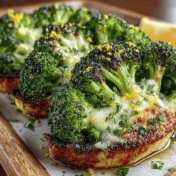 Savory Garlic Parmesan Roasted Broccoli: A Flavorful Delight