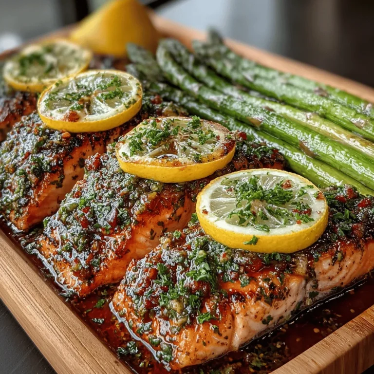 Marinating is a vital step in preparing the Zesty Lemon Herb Grilled Salmon. The marinade, made with fresh lemon juice, olive oil, garlic, and a blend of herbs, not only infuses the salmon with flavor but also helps to keep it moist during grilling.