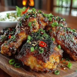 Spicy Honey Garlic Chicken Drumsticks: A Perfectly Delicious Recipe