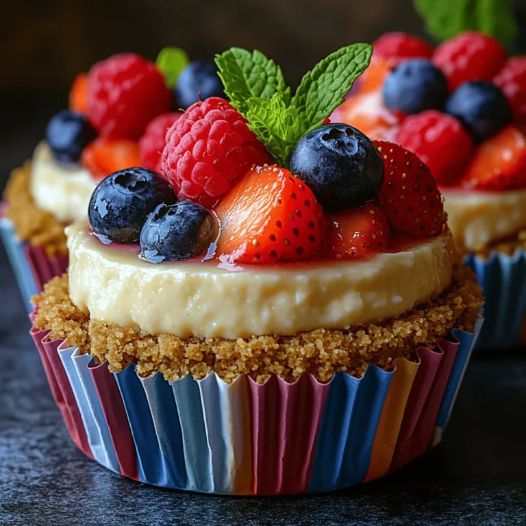 When it comes to desserts, few options can rival the charm and indulgence of cheesecake. Among the myriad of cheesecake variations, mini cheesecake bites stand out as a delightful treat that combines elegance with simplicity. These petite desserts are not only visually appealing but also offer the perfect portion size for any occasion, making them a top choice for gatherings, celebrations, or a sweet indulgence at home. The creamy richness of the cheesecake filling paired with a vibrant berry topping creates a harmonious balance of flavors that is sure to please any palate.