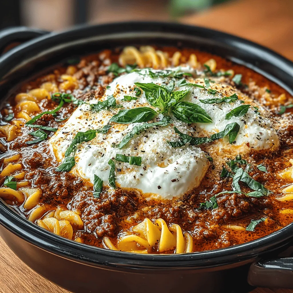 When creating the perfect lasagna soup, timing is crucial, especially when it comes to the noodles. Slow cooking allows flavors to meld beautifully, but it's essential to add the noodles at the right time to achieve that ideal texture. Overcooked noodles can become mushy, while undercooked noodles may be too firm.