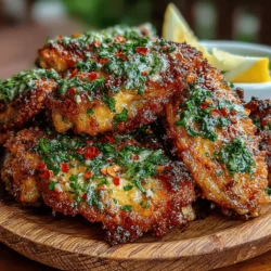 Garlic Parmesan wings have surged in popularity across restaurants and homes alike, becoming a staple on menus and at gatherings. Their appeal lies in a flavor profile that masterfully marries savory, buttery, and aromatic notes. The rich, nutty taste of Parmesan cheese complements the pungent bite of garlic, creating a mouthwatering experience that keeps people coming back for more.