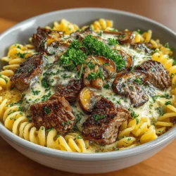 Hearty Beef Stroganoff Delight