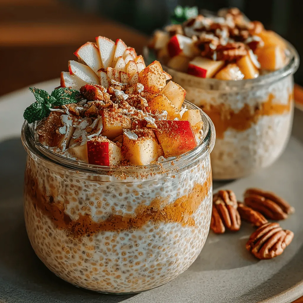 In recent years, overnight chia pudding has emerged as a go-to breakfast option for health-conscious individuals seeking convenience without sacrificing nutrition. This easy-to-make dish offers a satisfying balance of flavors and textures, making it an ideal choice for busy mornings. Among the myriad of flavor combinations, the Apple Pie Overnight Chia Pudding stands out, fusing the comforting essence of classic apple pie with the wholesome benefits of chia seeds. This delightful recipe is not only a feast for the taste buds but also a powerhouse of nutrients, ensuring that you start your day on the right foot.
